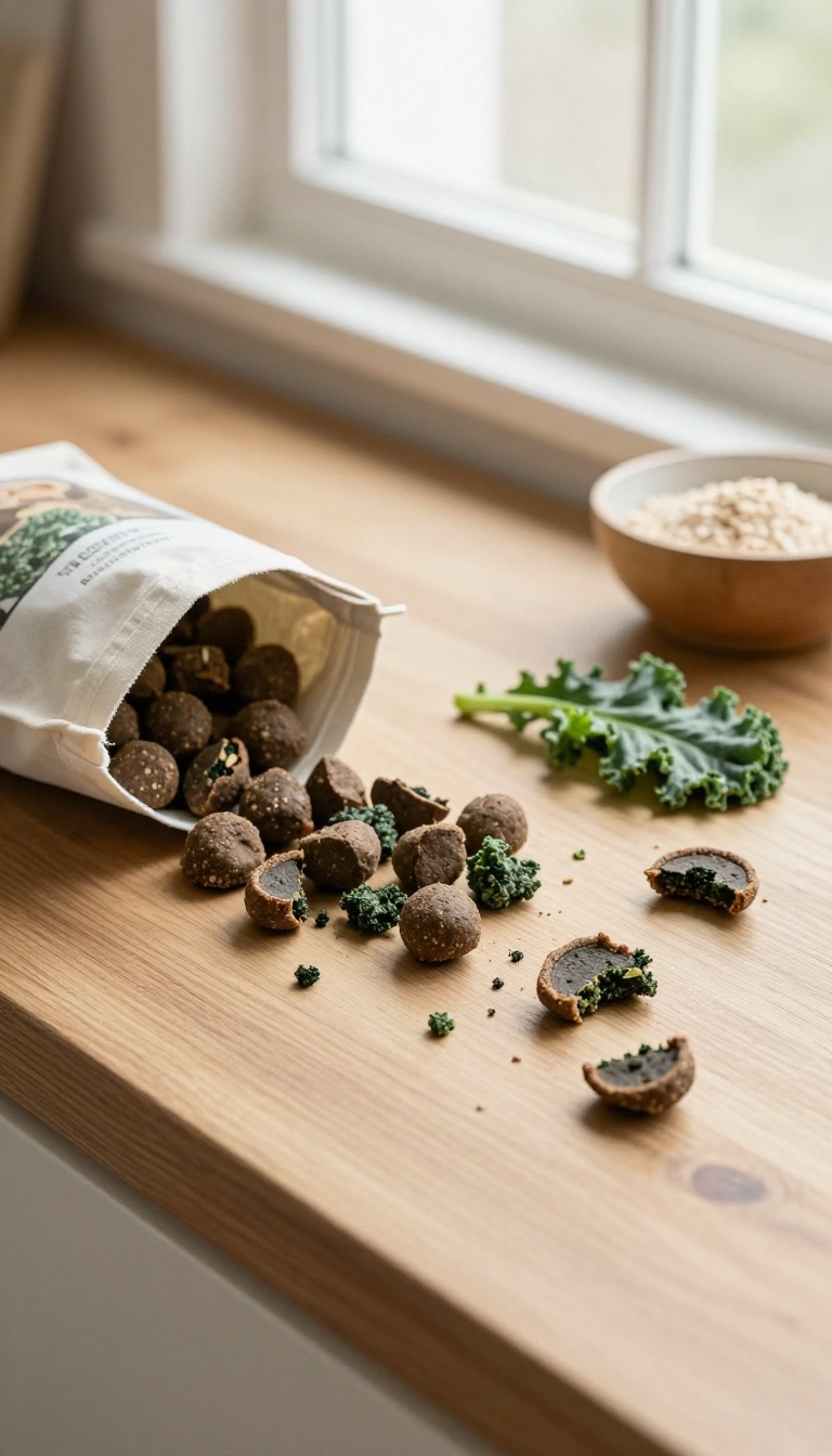 9. Beef Liver & Kale Training Treats