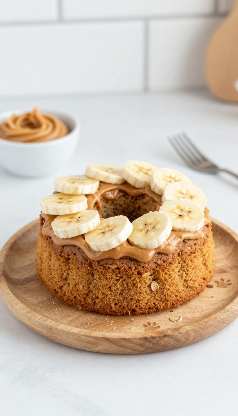 1. Peanut Butter & Banana Pupcake