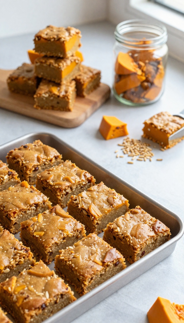 10. Pumpkin and Brown Rice Chewy Bars