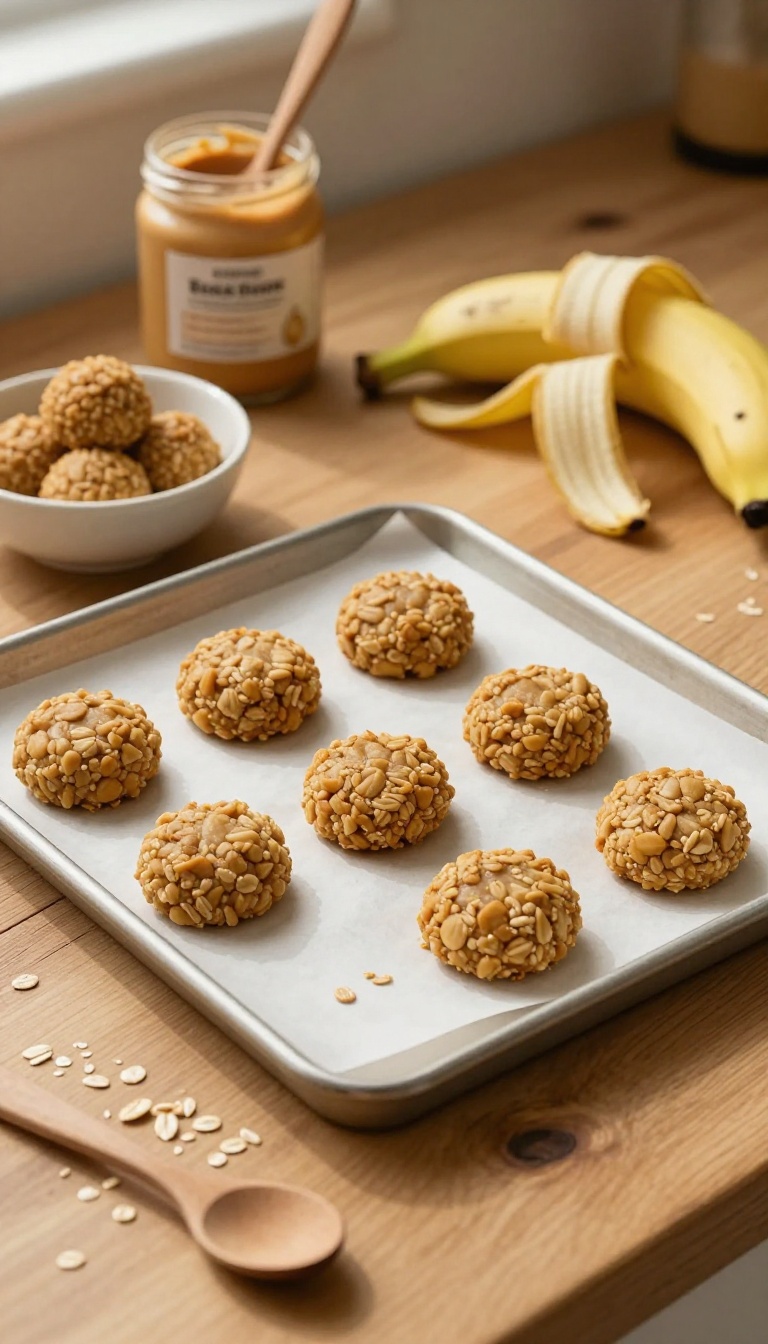 4. Oatmeal & Banana Soft Bites
