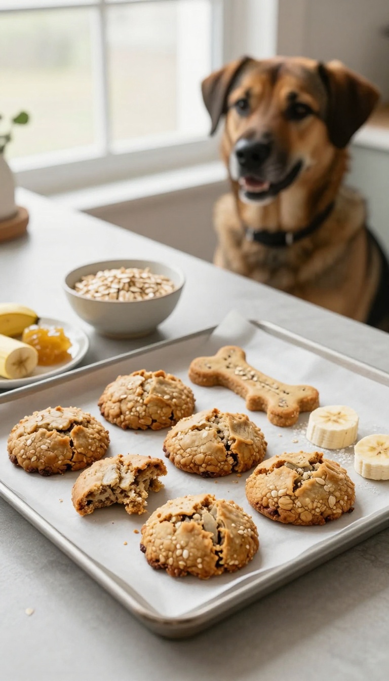 3. Oat & Banana Biscuit Bones