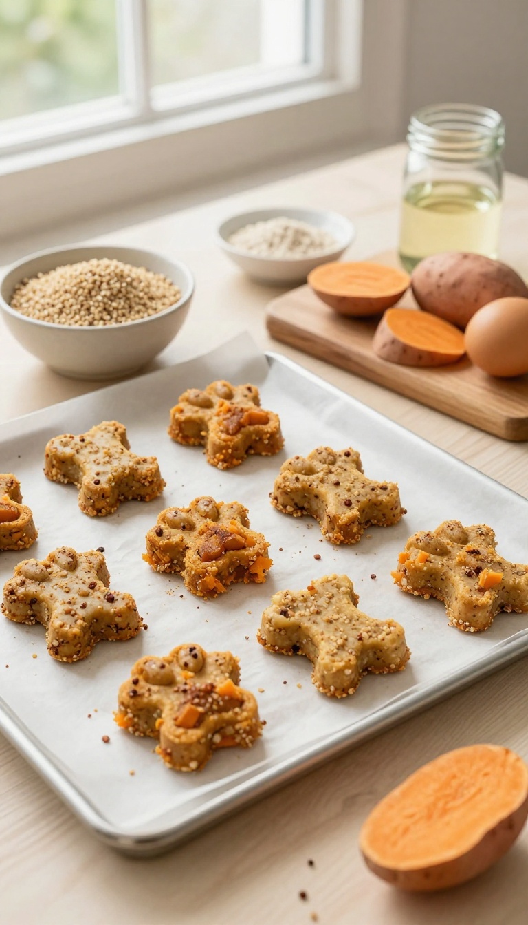 2. Sweet Potato & Quinoa Crunchy Chews
