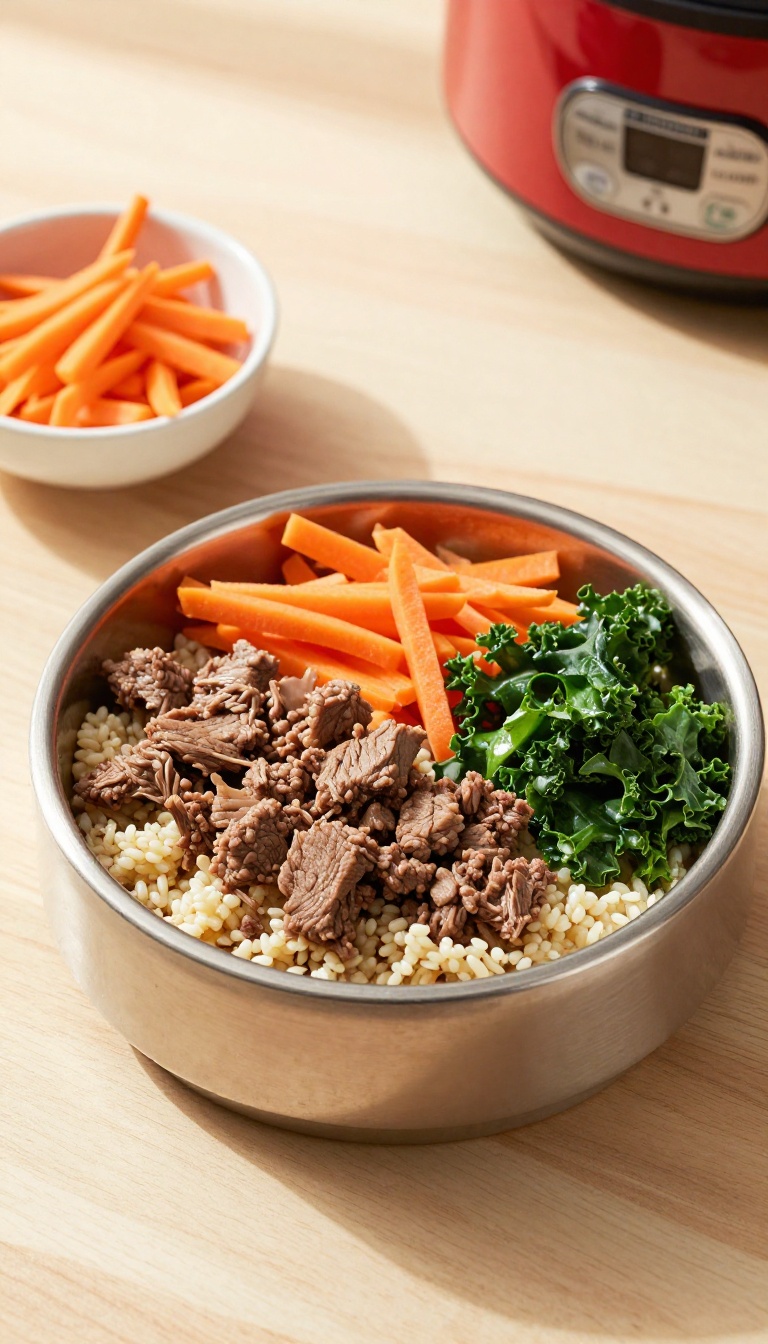10. Beef and Millet Power Bowl