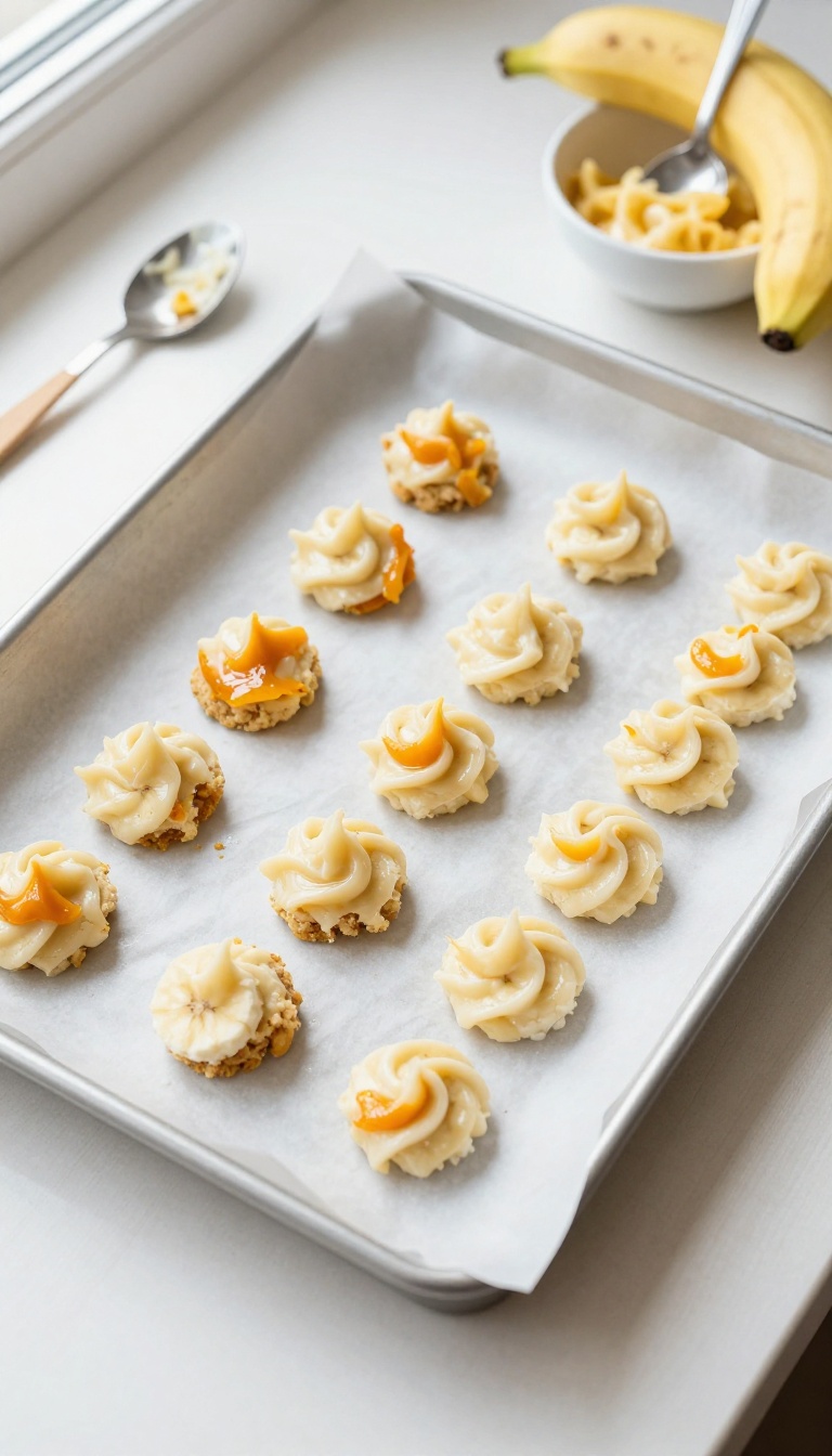 18. Banana Pumpkin Yogurt Popsicle Bites