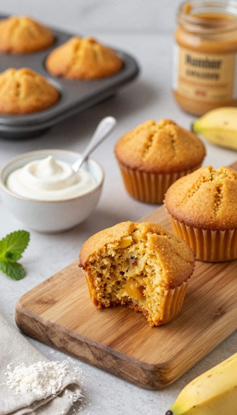 4. Peanut Butter Pumpkin Pupcakes