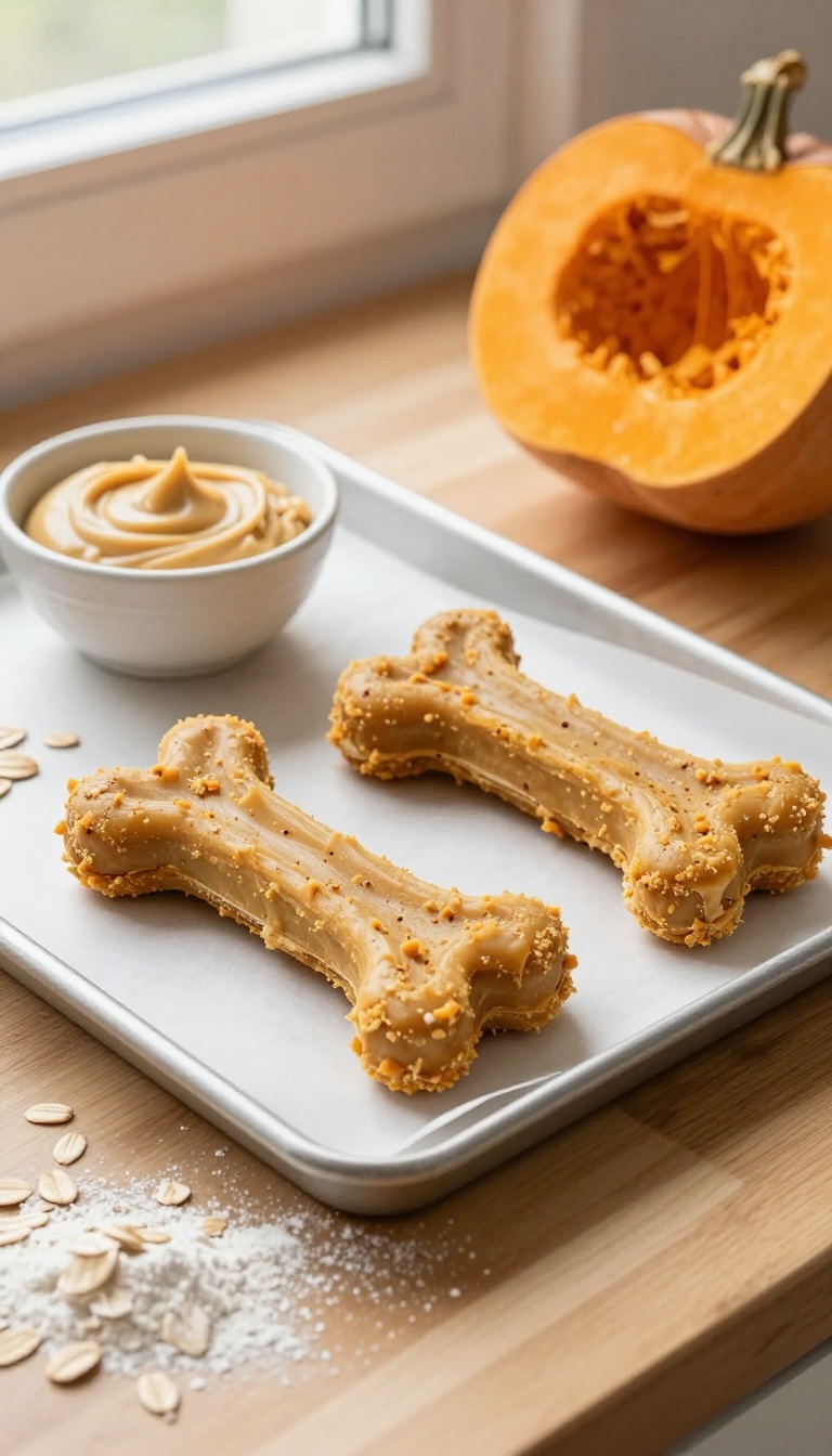 8. Pumpkin and Peanut Butter Chews