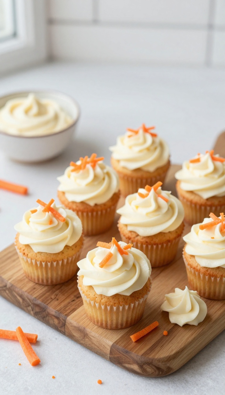 6. Carrot & Cream Cheese Pupcake