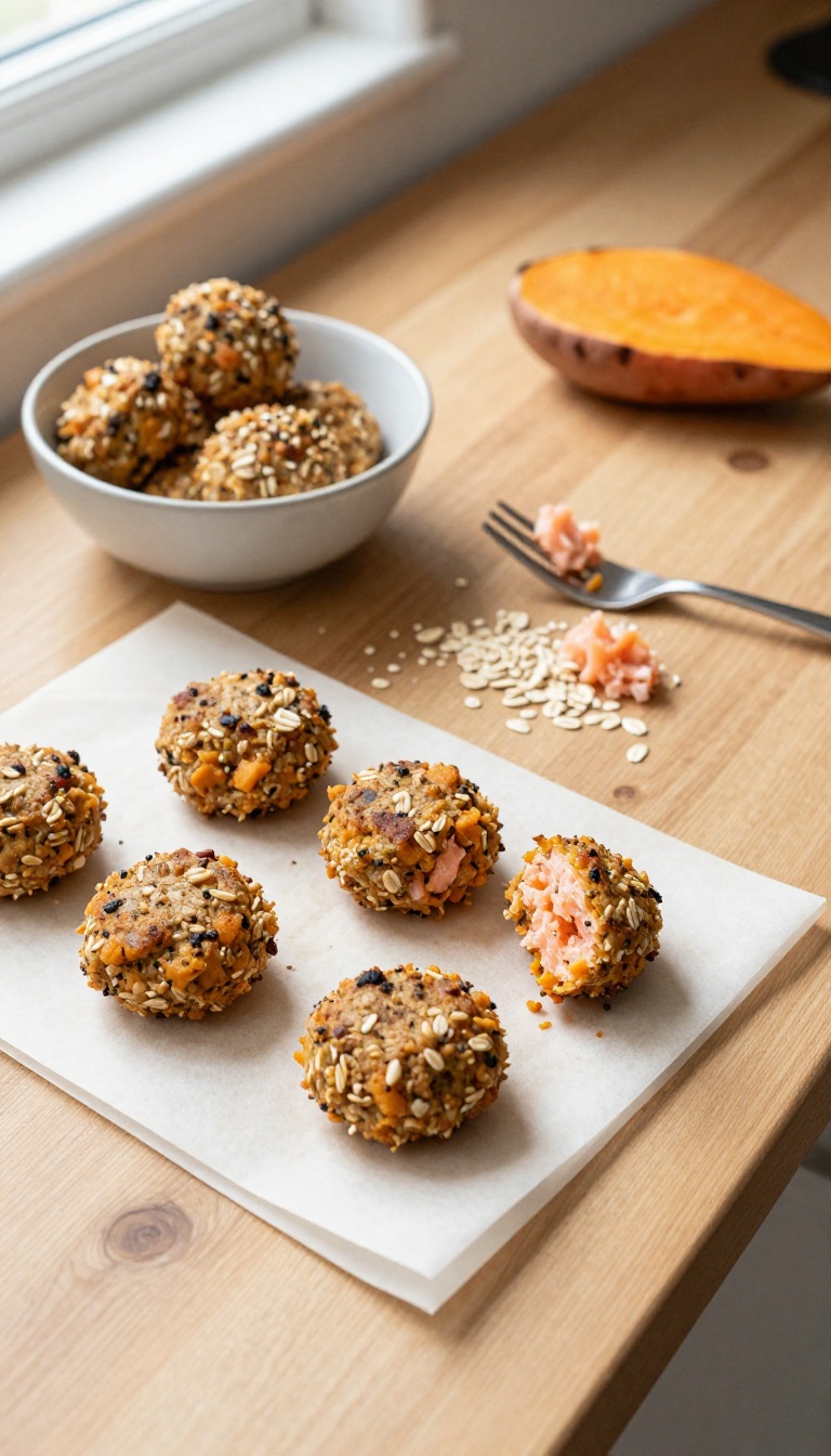 9. Salmon & Sweet Potato Patties