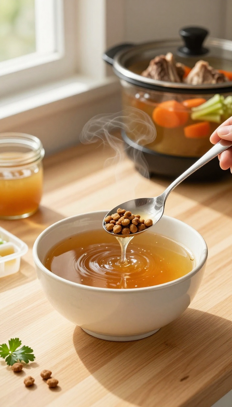 9. Crockpot Bone Broth for Dogs