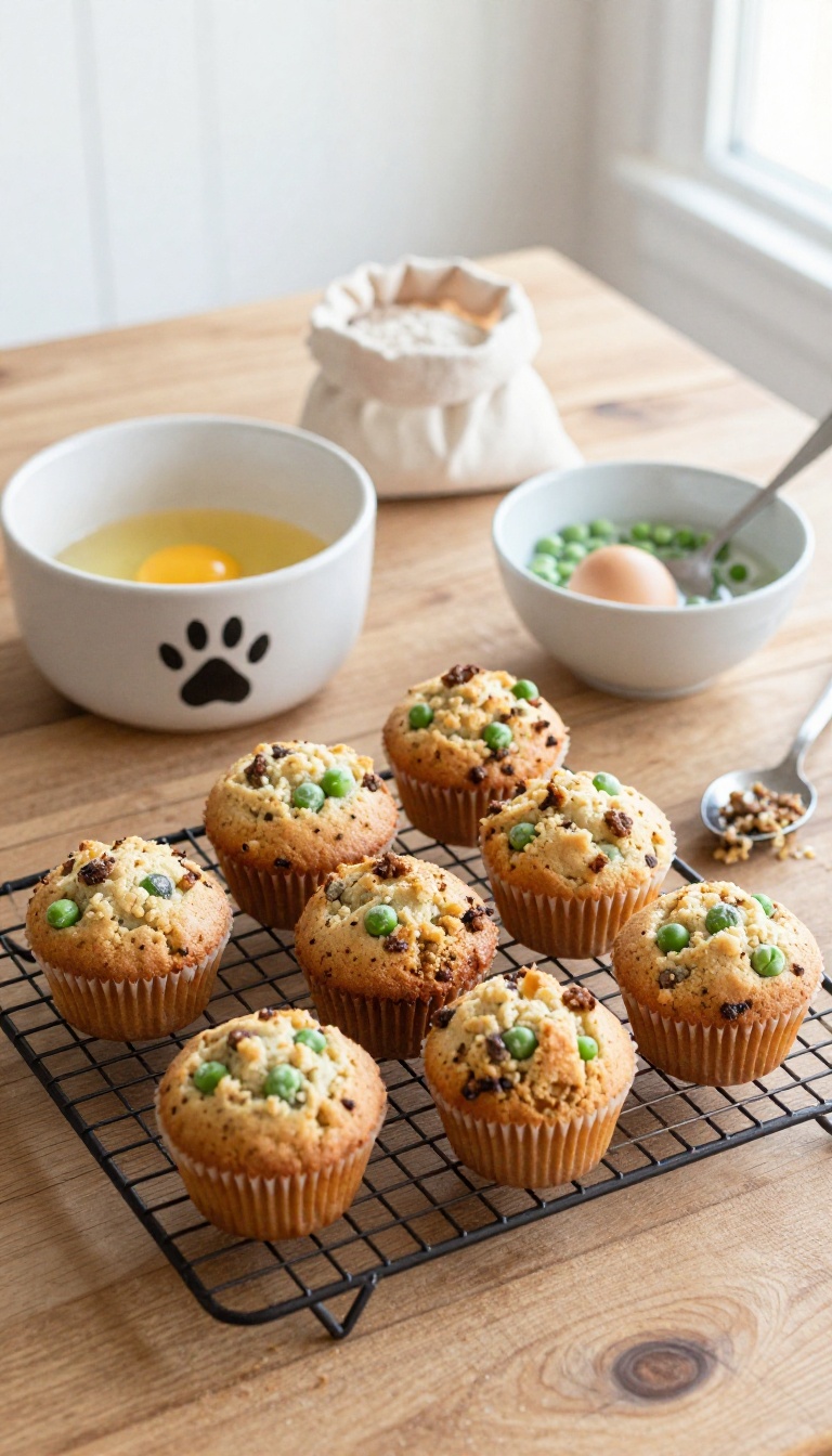 9. Beef & Sweet Pea Cupcakes