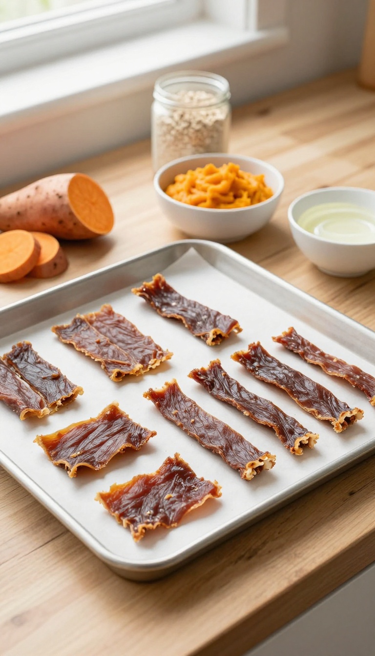2. Pumpkin and Sweet Potato Jerky Strips