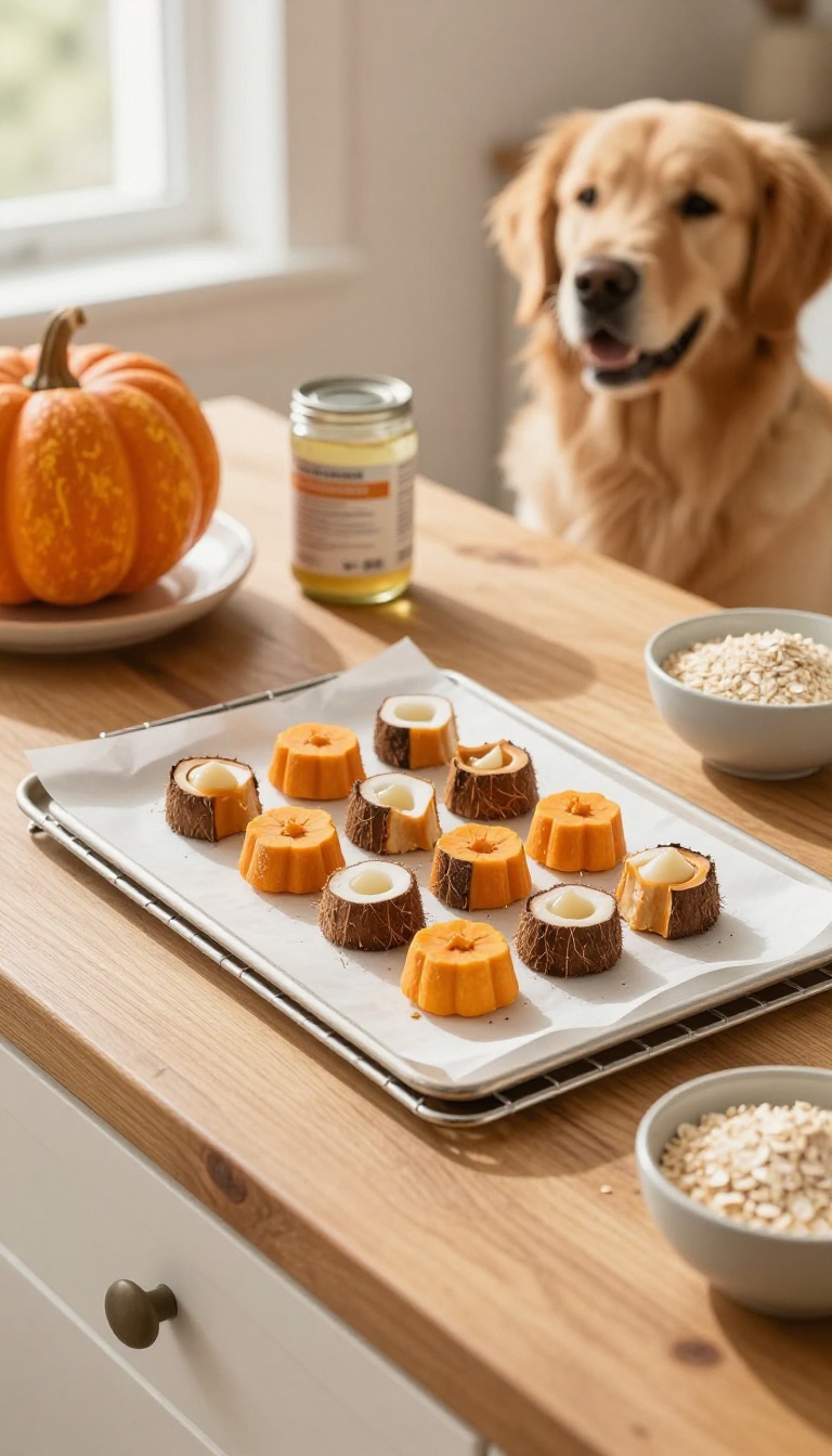 5. Pumpkin and Coconut Oil Chews