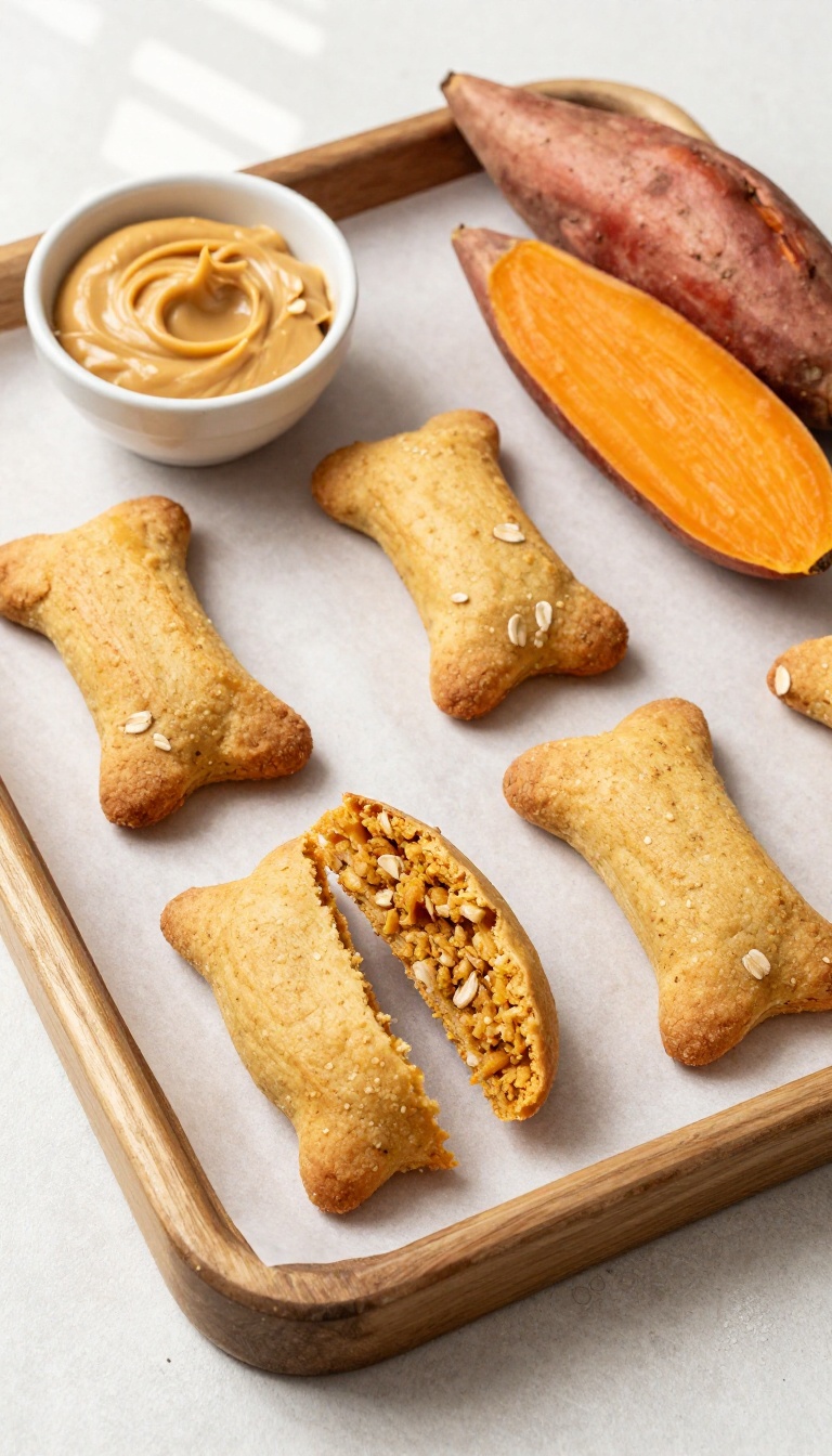 2. Sweet Potato and Peanut Butter Biscuits