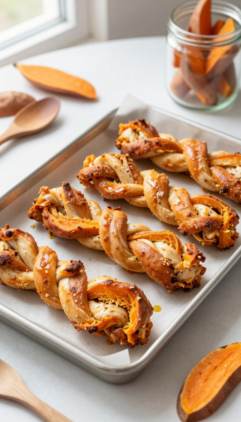 5. Chicken and Sweet Potato Twists