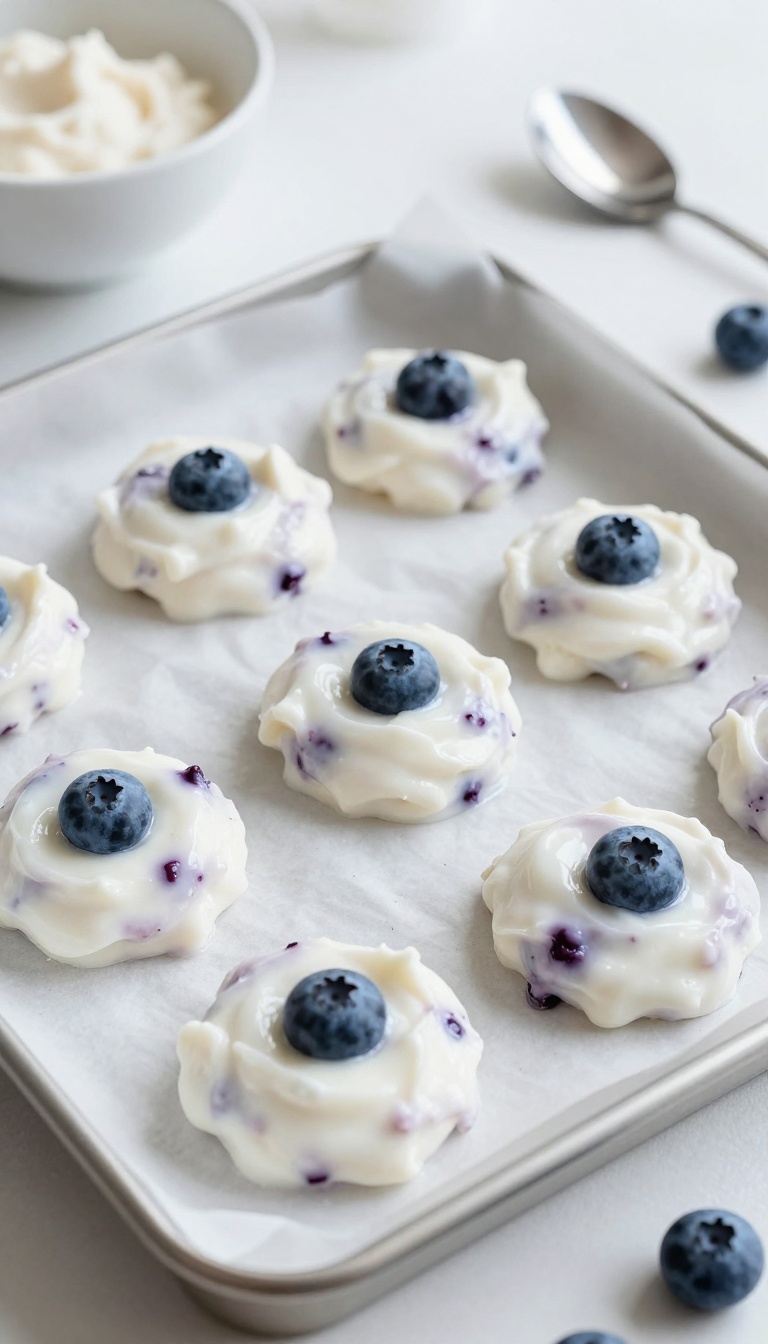 5. Blueberry & Yogurt Drops