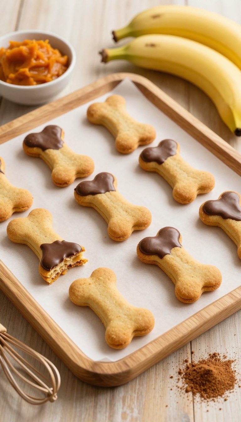 5. Pumpkin and Banana Cookies with Carob Frosting