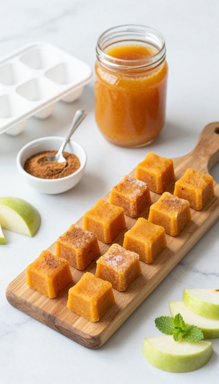 4. Pumpkin Apple Cinnamon Frozen Treats