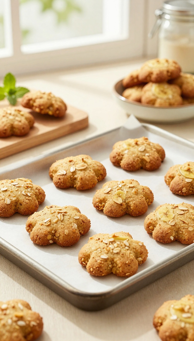 3. Baked Banana Sweet Potato Biscuits