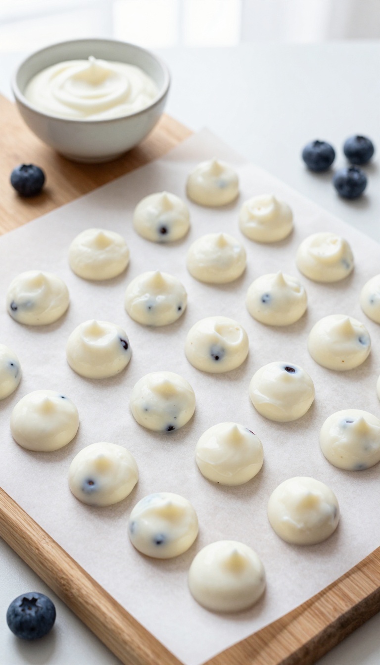 5. Blueberry & Yogurt Drops