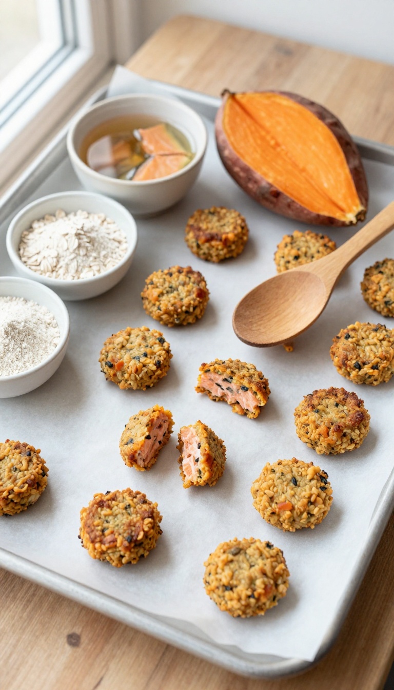 8. Salmon & Sweet Potato Patties