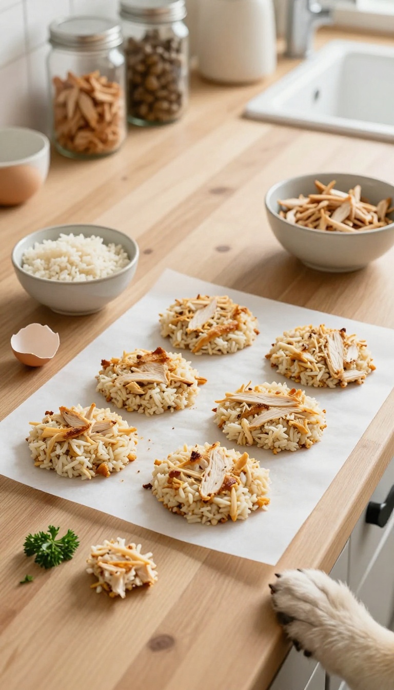 7. Chicken & Rice Patties