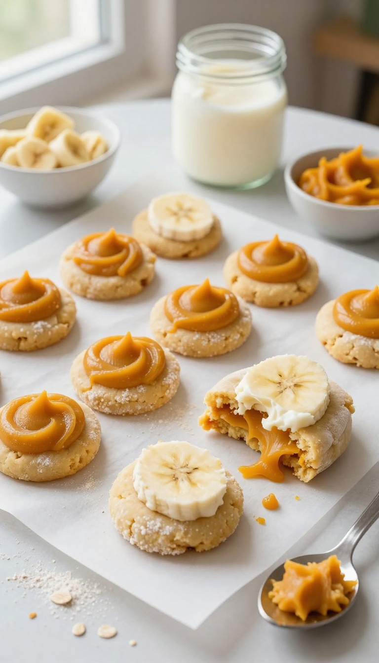 12. Banana Pumpkin Yogurt Freezer Cookies
