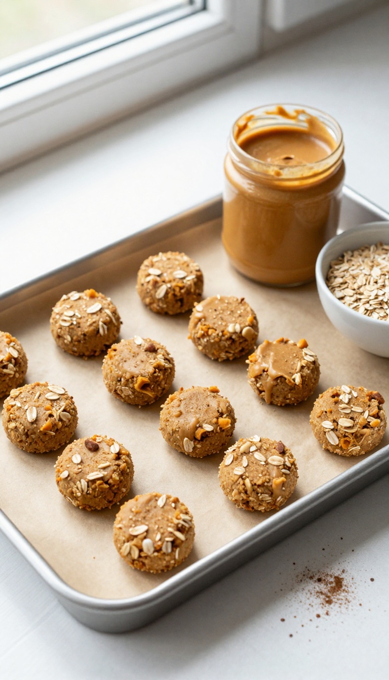 5. Peanut Butter Oat and Pumpkin Bites