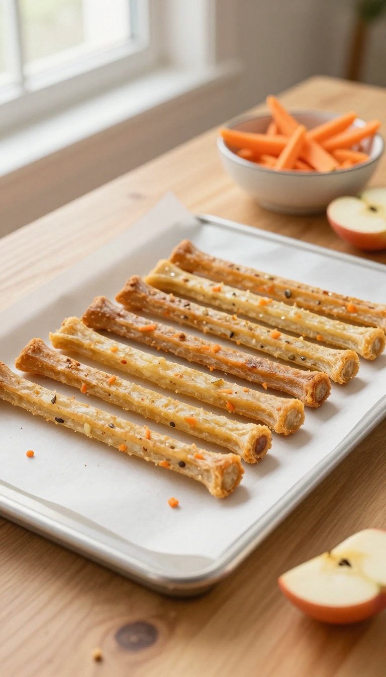 4. Carrot and Apple Chew Sticks
