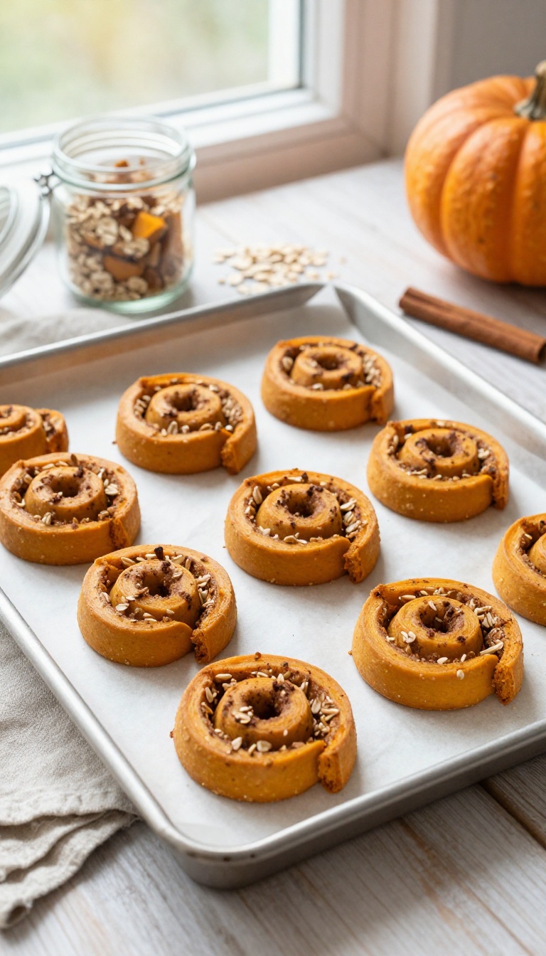 17. Pumpkin and Cinnamon Swirl Chews