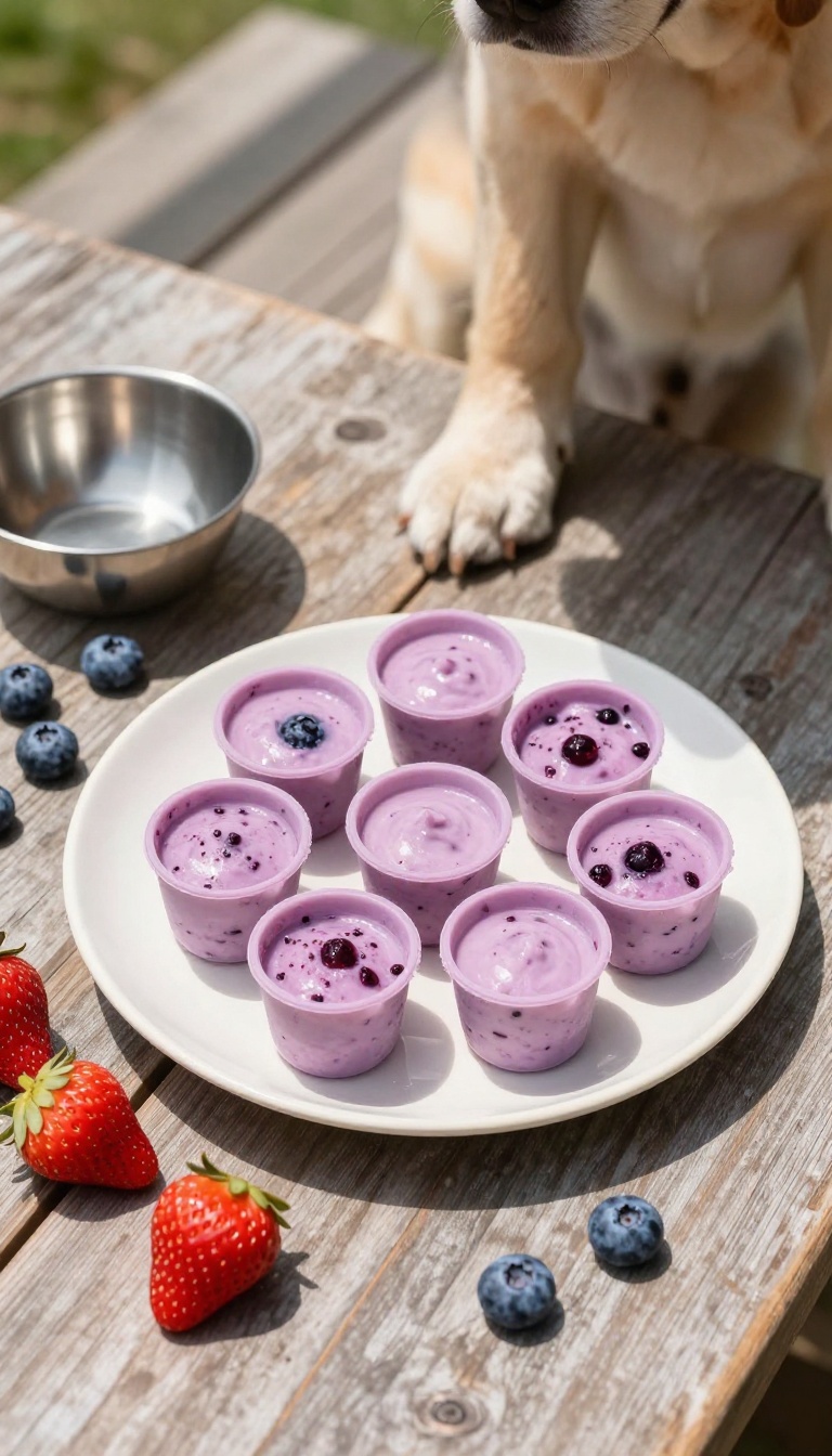 9. Frozen Yogurt & Berry Bites