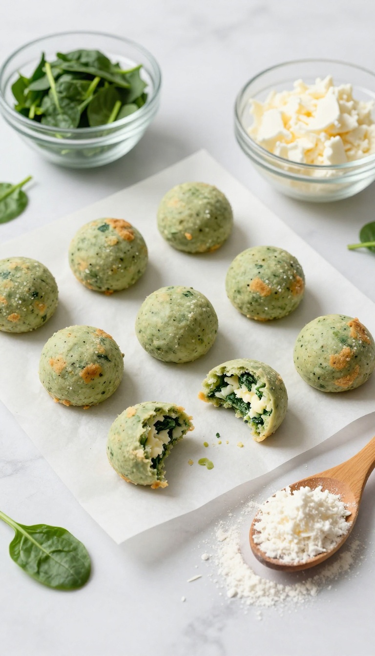 7. Spinach & Cheese Bites