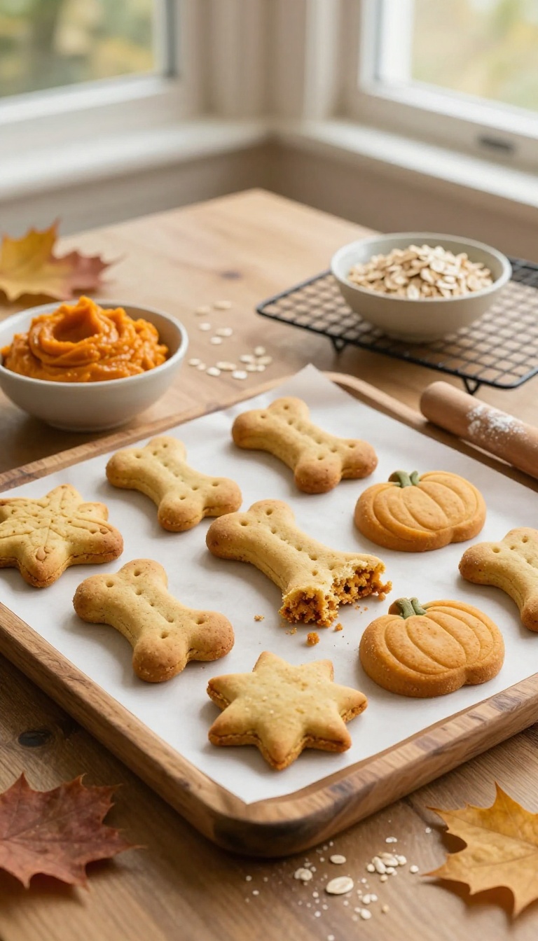 4. Pumpkin & Oat Celebration Biscuits