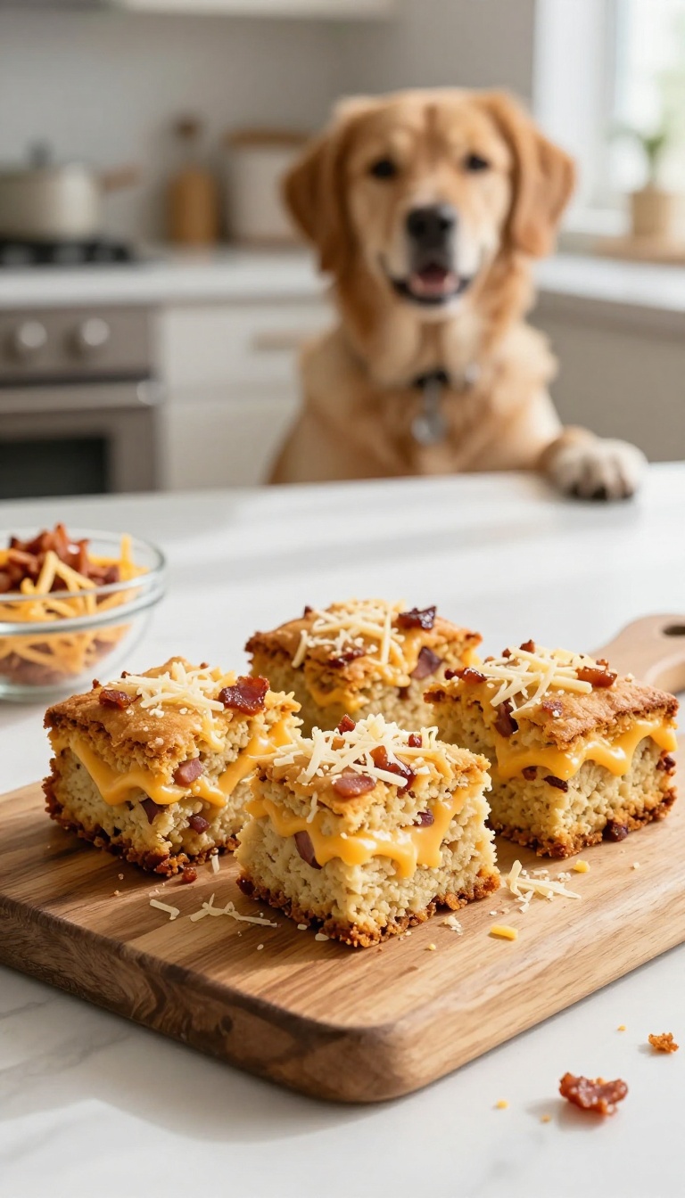 6. Cheese & Bacon Cake