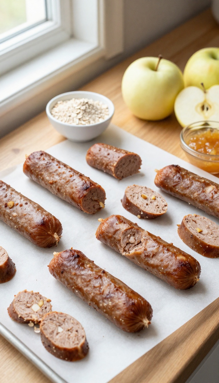 4. Turkey and Apple Sausage Slices