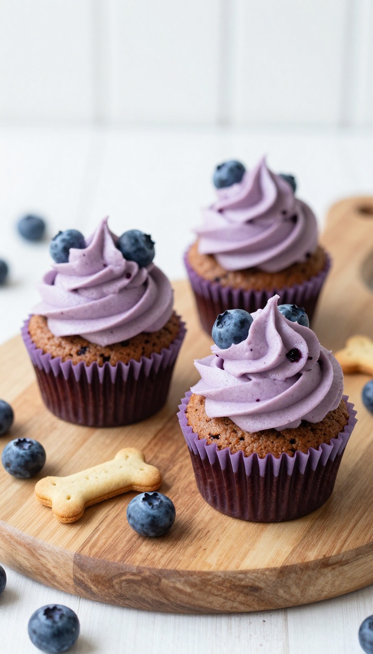 5. Blueberry Blast Cupcakes