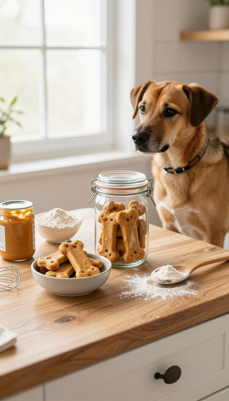 1. Peanut Butter & Pumpkin Biscuits