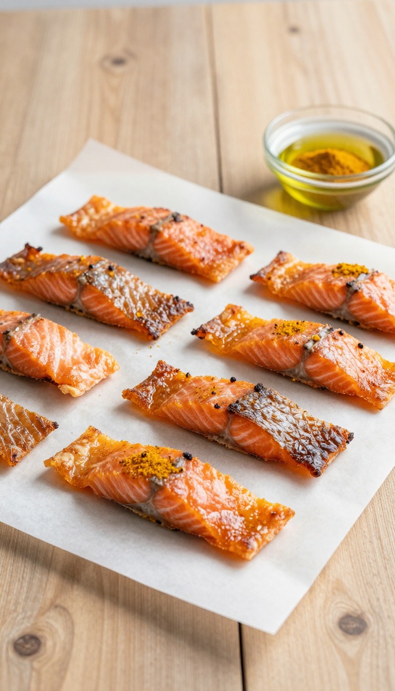 4. Salmon Skin Jerky Chews