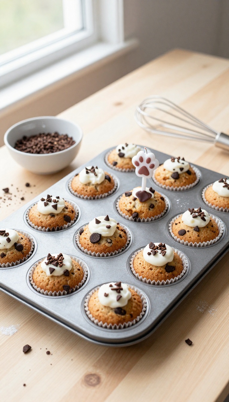6. Carob Chip Cupcakes