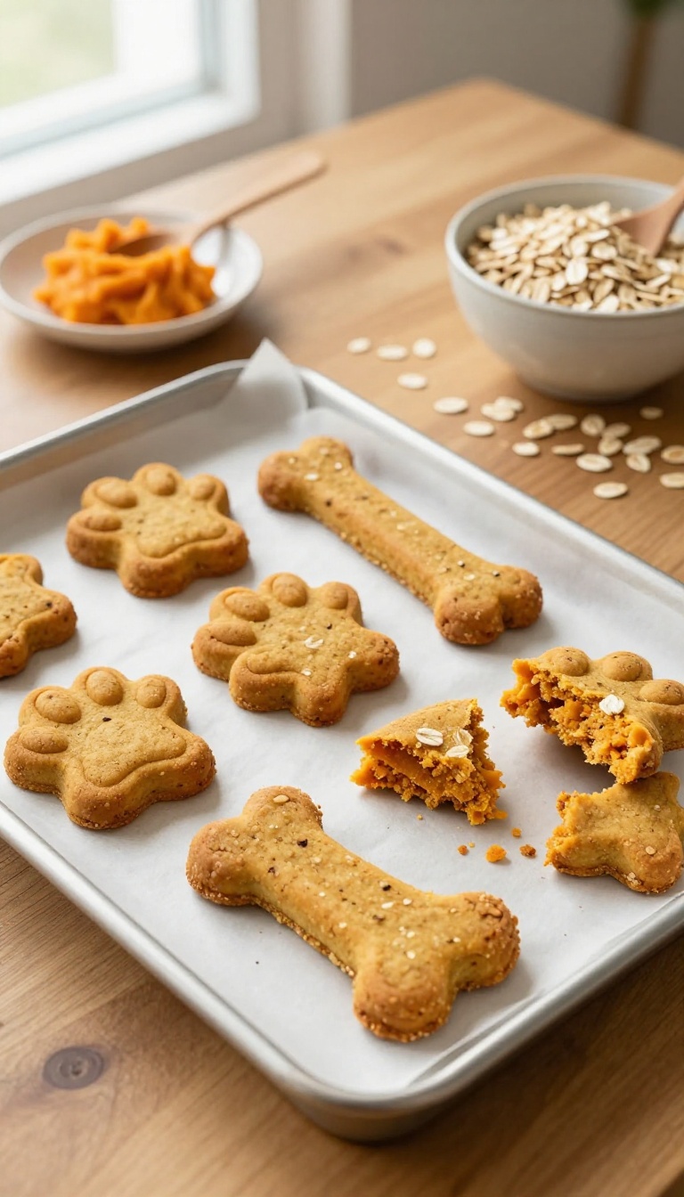 4. Sweet Potato and Oatmeal Biscuits