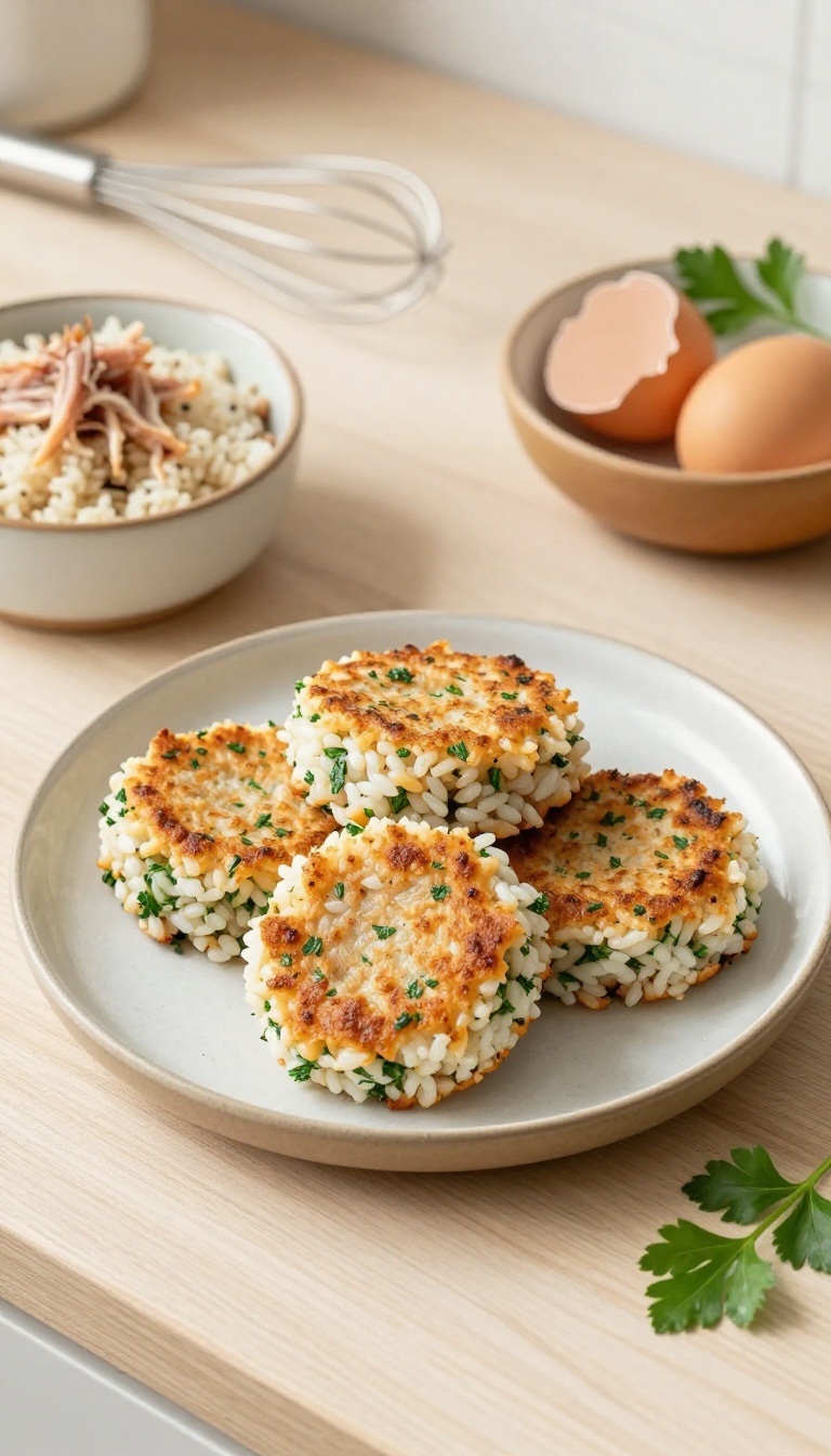8. Tuna & Rice Soft Patties