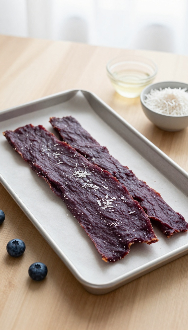 9. Coconut and Blueberry Jerky