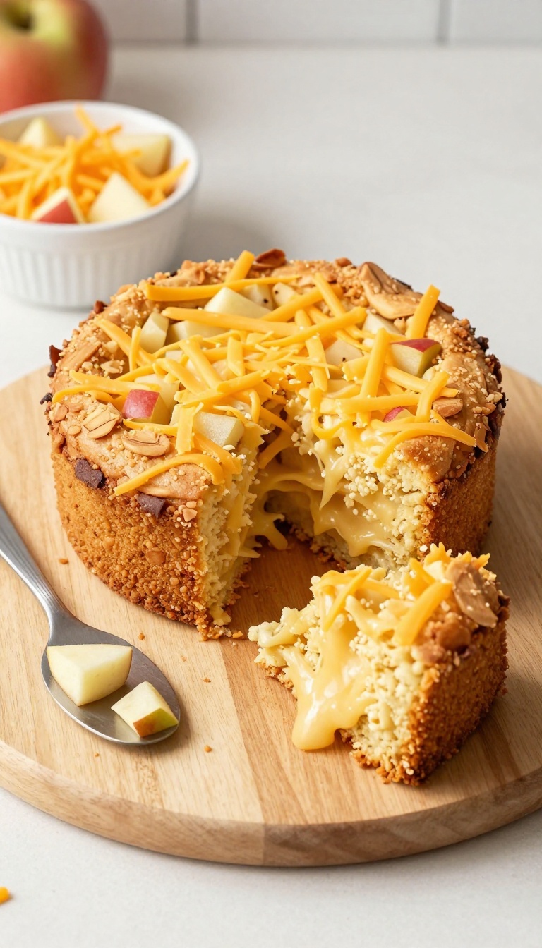 5. Apple & Cheddar Cake