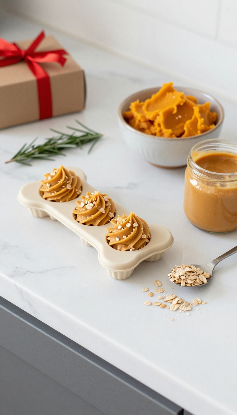3. Frozen Peanut Butter Pumpkin Bites