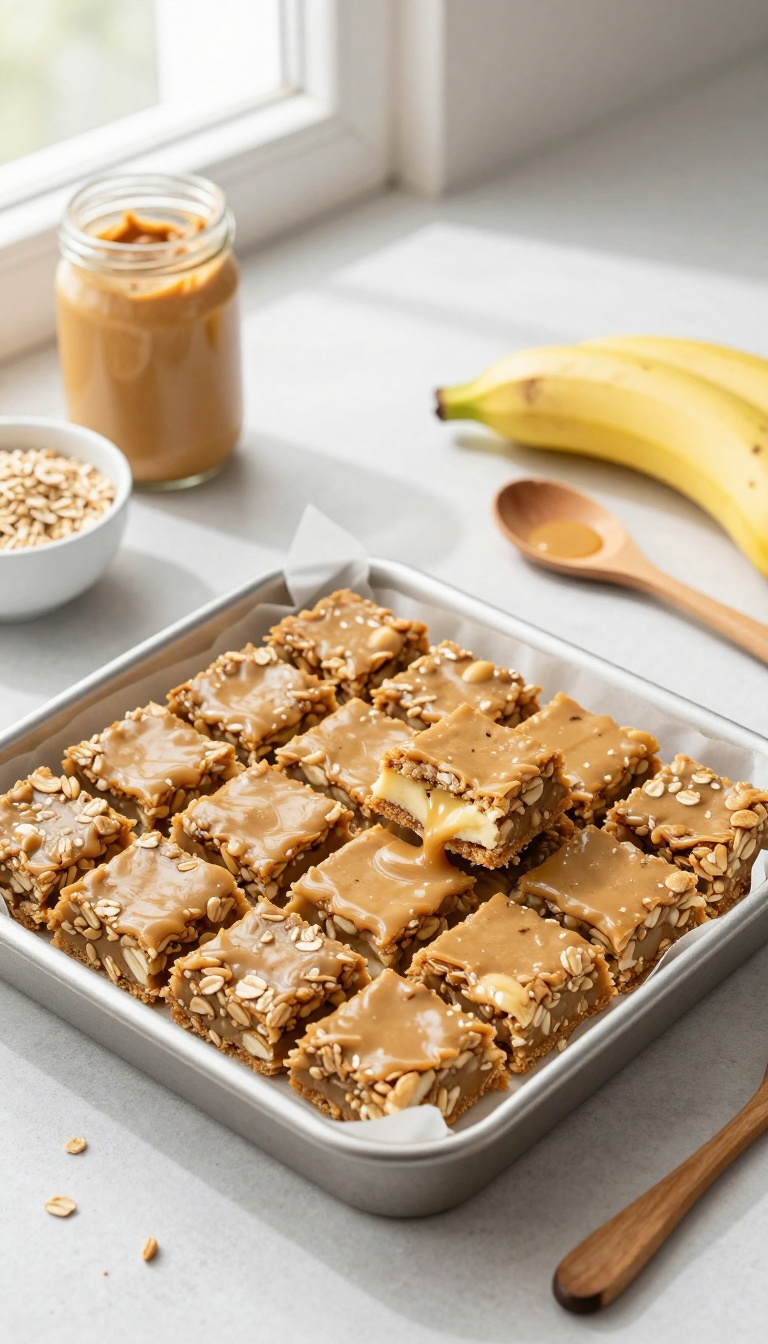 3. Peanut Butter Oat Bars
