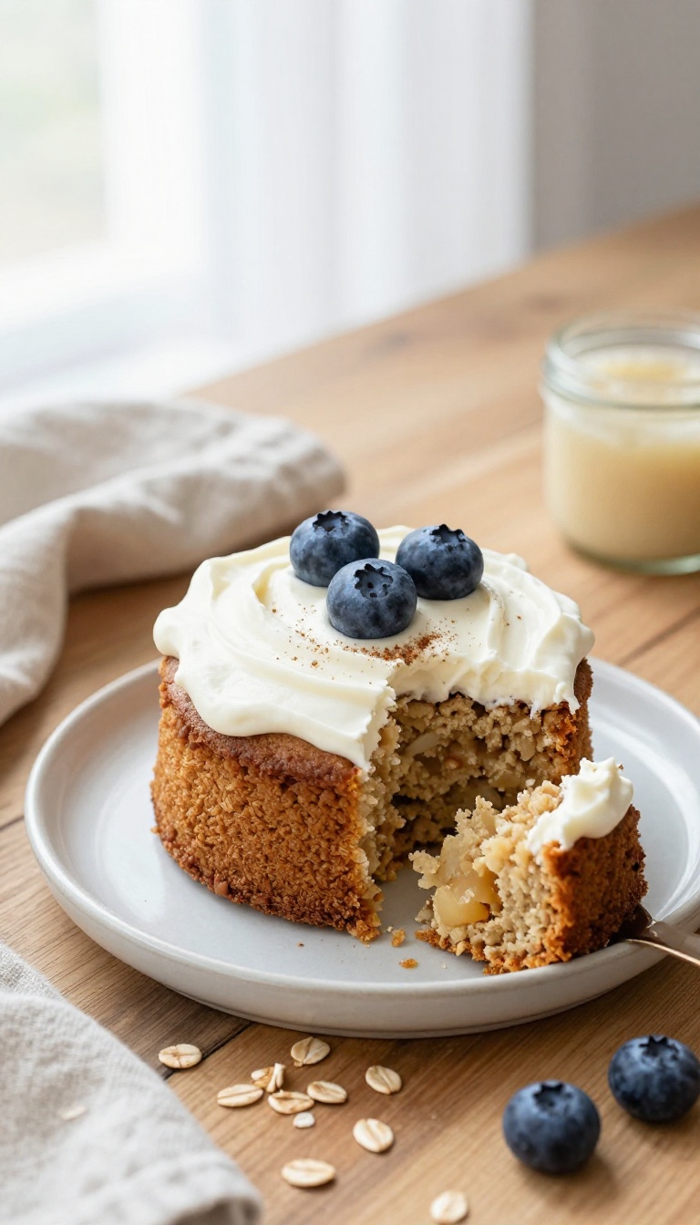 10. Oatmeal & Applesauce Cake