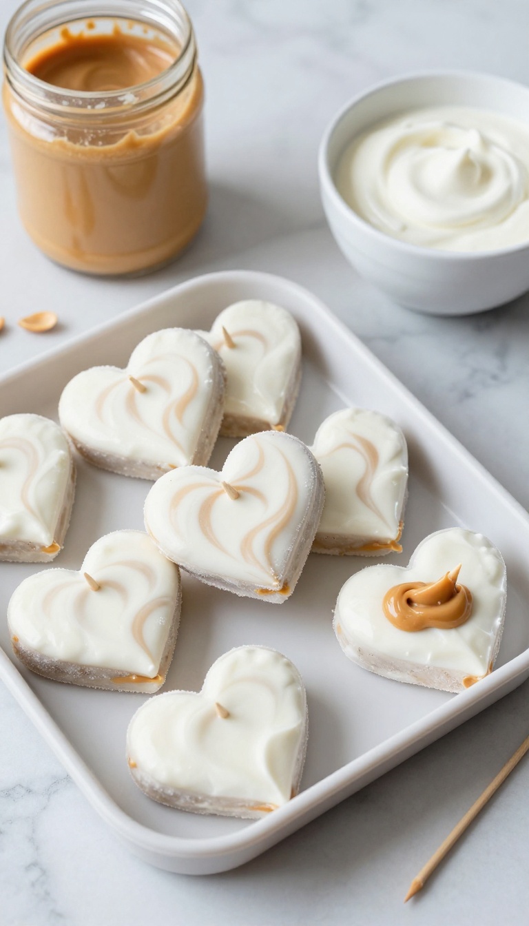 10. Yogurt & Peanut Butter Swirls