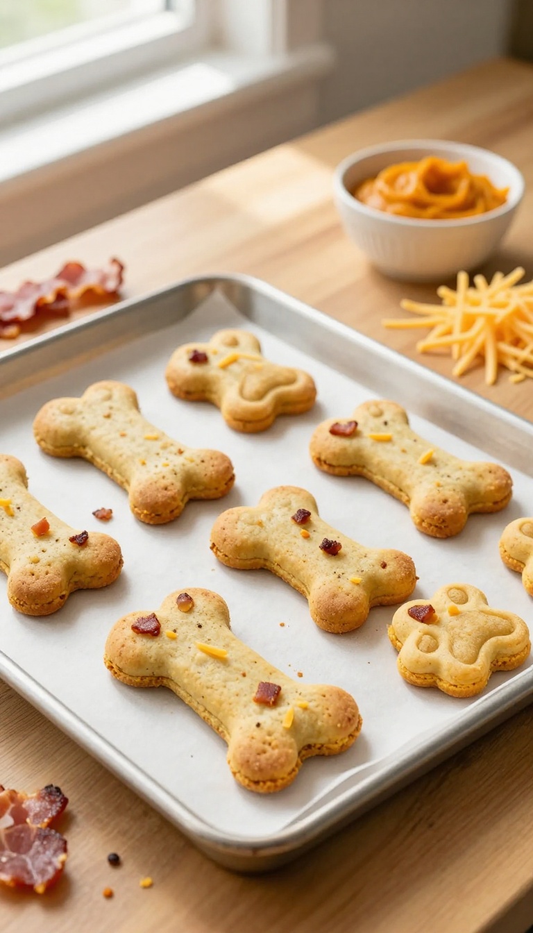 5. Bacon Cheddar Pumpkin Pups
