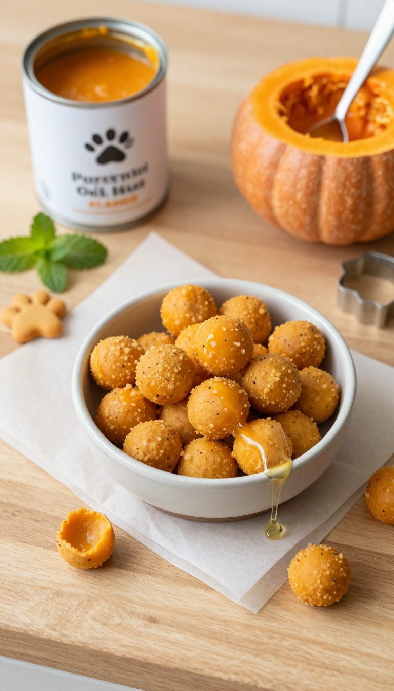 3. Pumpkin & Coconut Oil Bites