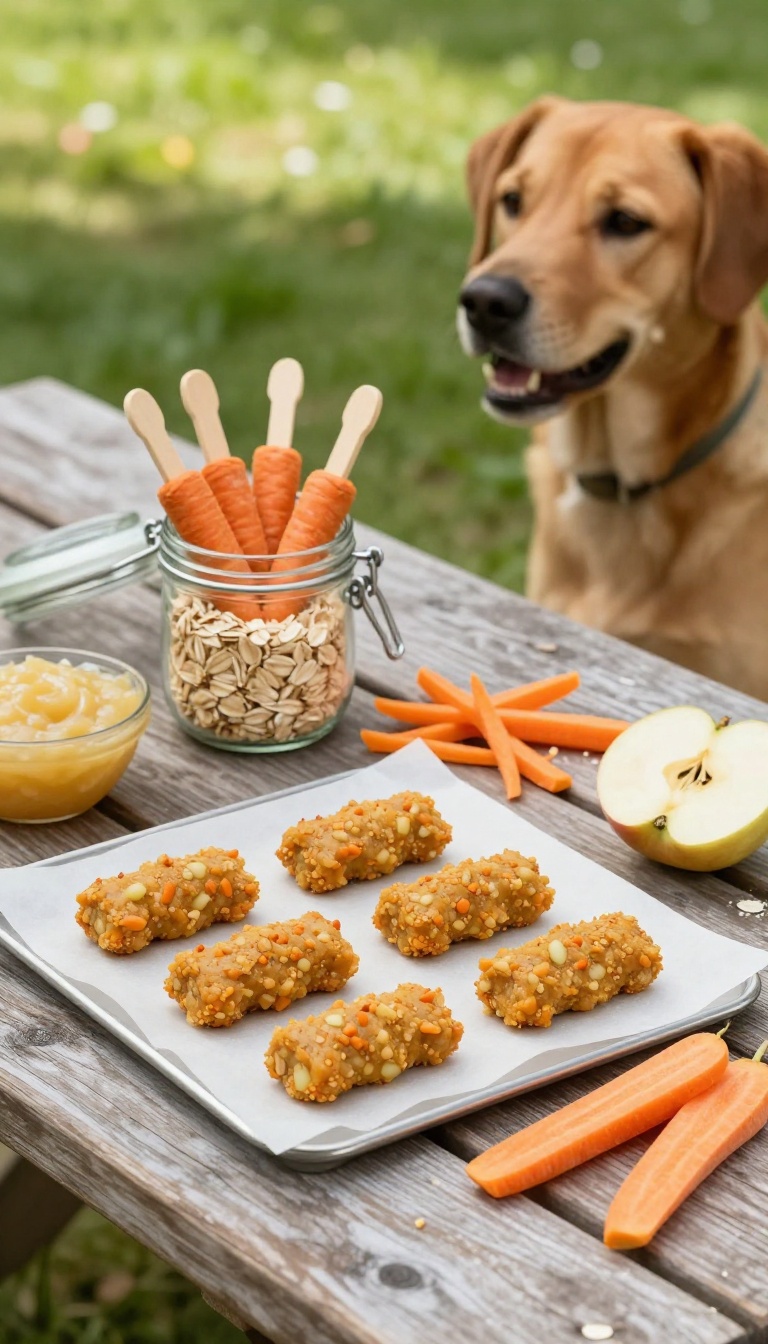 5. Carrot & Apple Party Pops