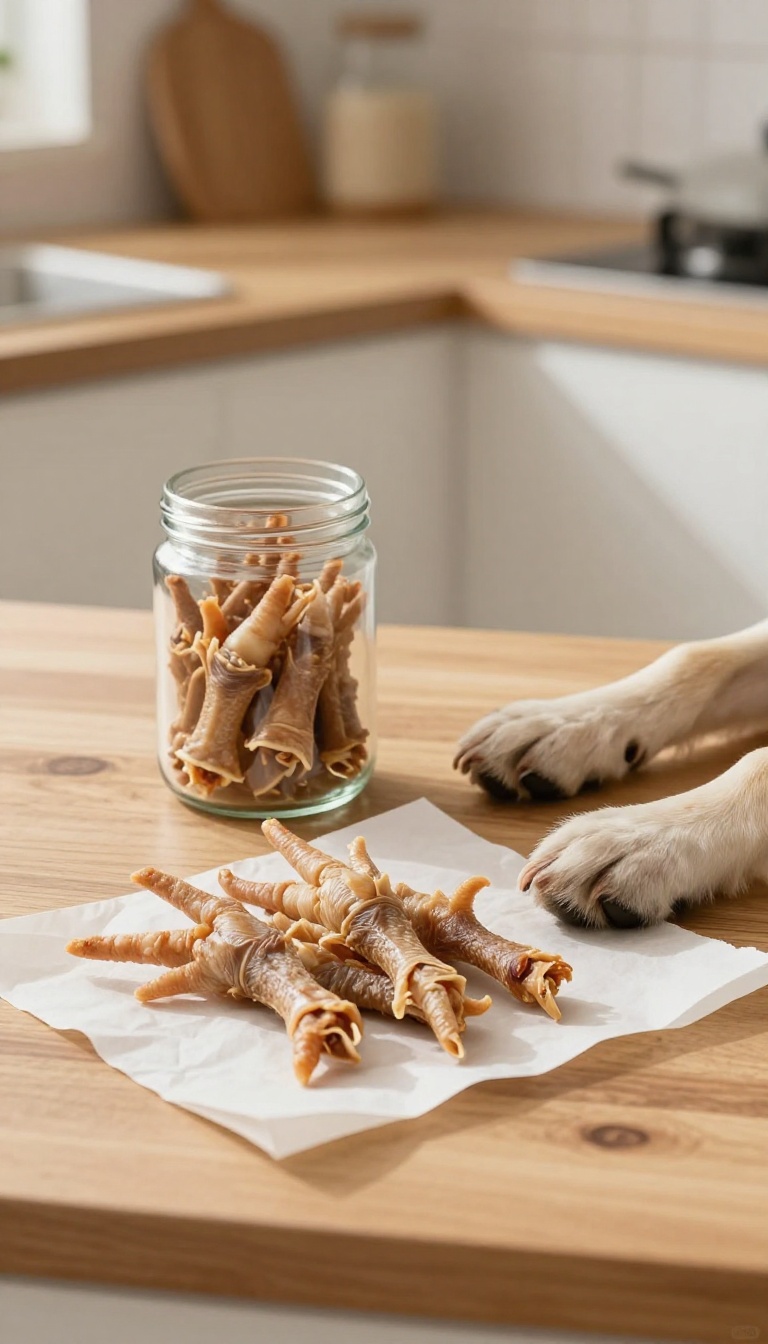 6. Dehydrated Chicken Feet